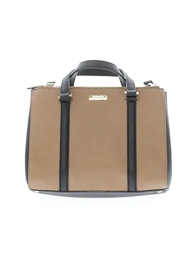 Pre-owned Kate Spade New York Leather Satchel In Brown