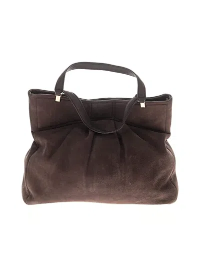 Pre-owned Kate Spade New York Leather Satchel In Brown