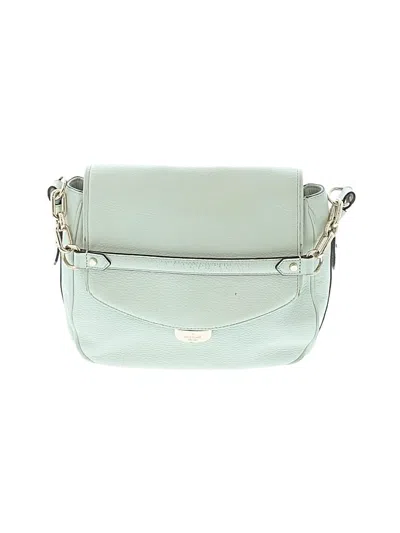 Pre-owned Kate Spade New York Leather Satchel In Green