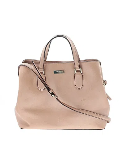 Pre-owned Kate Spade New York Leather Satchel In Pink