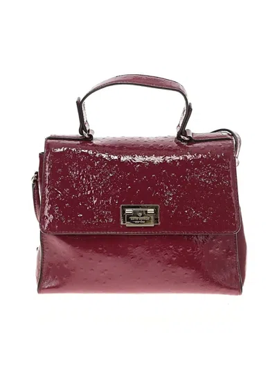 Pre-owned Kate Spade New York Leather Satchel In Pink
