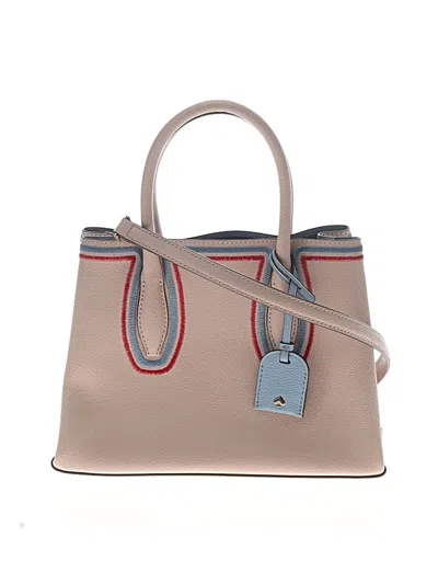 Pre-owned Kate Spade New York Leather Satchel In Pink