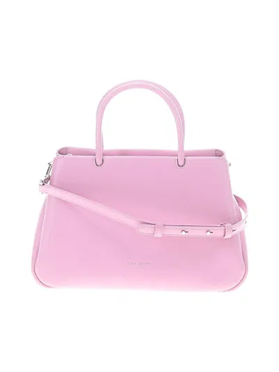 Pre-owned Kate Spade New York Leather Satchel In Pink