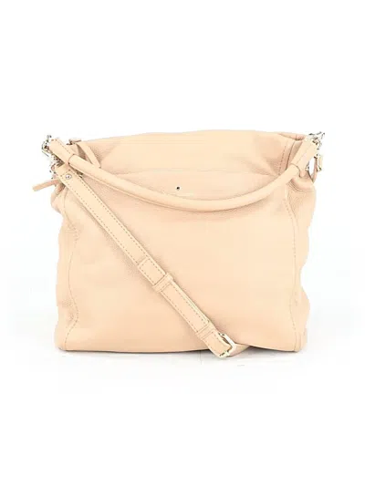 Pre-owned Kate Spade New York Leather Satchel In Tan