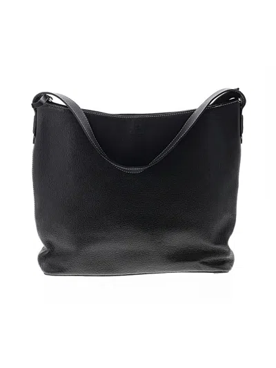 Pre-owned Kate Spade New York Leather Shoulder Bag In Black