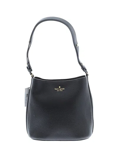 Kate Spade New York Leather Shoulder Bag In Black
