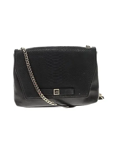 Pre-owned Kate Spade New York Leather Shoulder Bag In Black