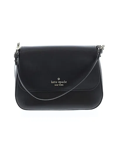 Kate Spade New York Leather Shoulder Bag In Black