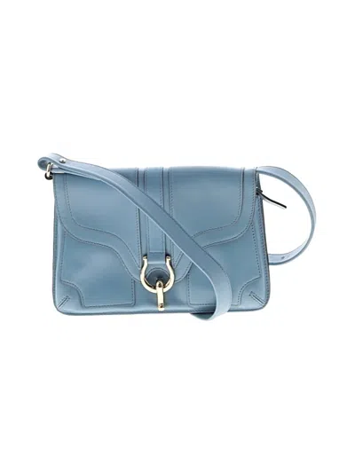 Pre-owned Kate Spade New York Leather Shoulder Bag In Blue