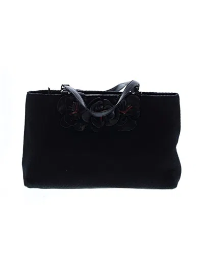 Pre-owned Kate Spade New York Leather Tote Bag In Black