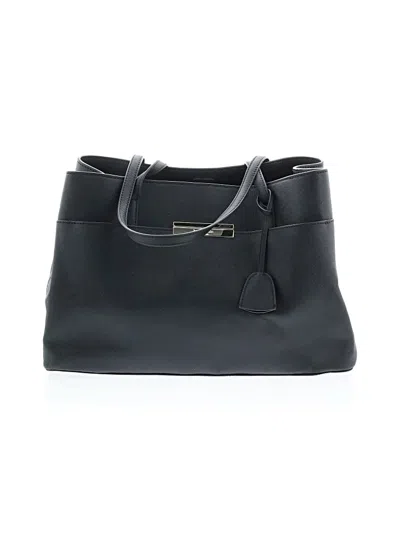 Pre-owned Kate Spade New York Leather Tote Bag In Black
