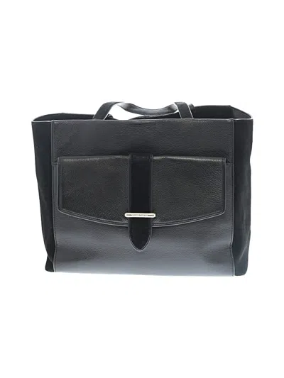Pre-owned Kate Spade New York Leather Tote Bag In Black