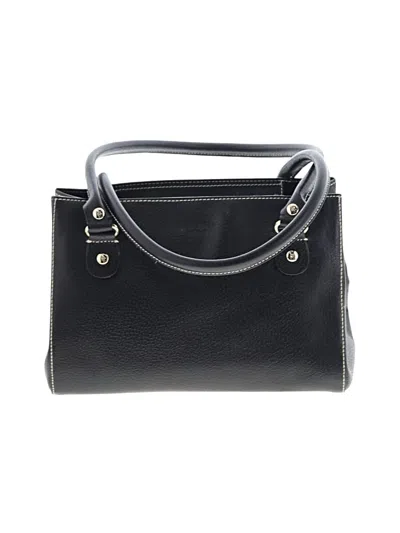Pre-owned Kate Spade New York Leather Tote Bag In Black