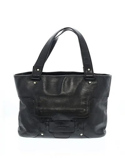 Pre-owned Kate Spade New York Leather Tote Bag In Black
