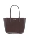 Kate Spade New York Leather Tote Bag In Brown