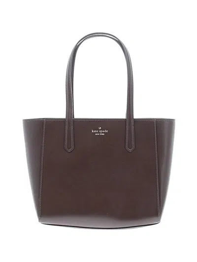 Kate Spade New York Leather Tote Bag In Brown
