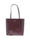 Kate Spade New York Leather Tote Bag In Burgundy