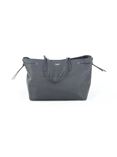 Pre-owned Kate Spade New York Leather Tote Bag In Gray