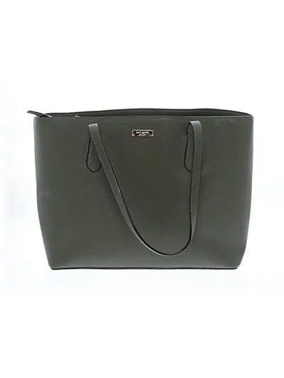 Pre-owned Kate Spade New York Leather Tote Bag In Green