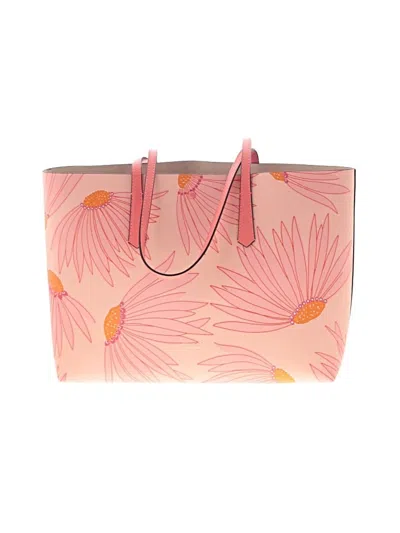 Pre-owned Kate Spade New York Leather Tote Bag In Pink