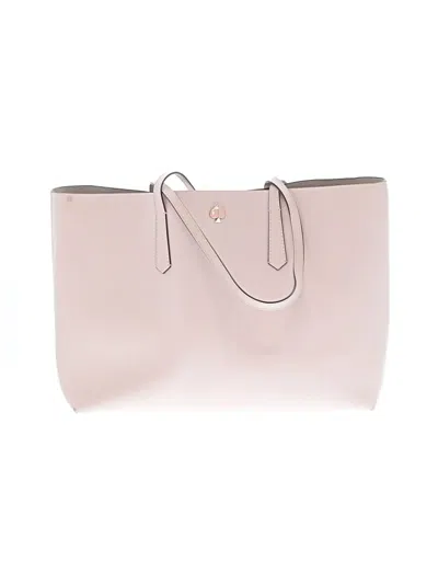 Pre-owned Kate Spade New York Leather Tote Bag In Pink