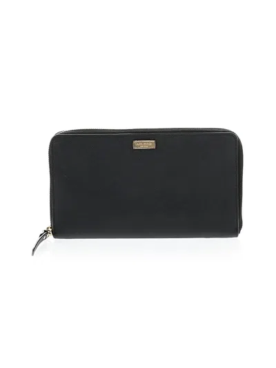 Pre-owned Kate Spade New York Leather Wallet In Black