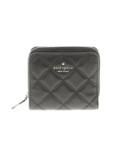 Pre-owned Kate Spade New York Leather Wallet In Black