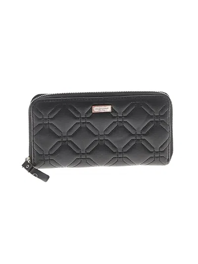 Pre-owned Kate Spade New York Leather Wallet In Black