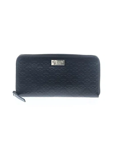 Pre-owned Kate Spade New York Leather Wallet In Black