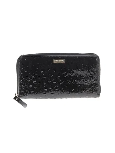 Pre-owned Kate Spade New York Leather Wallet In Black