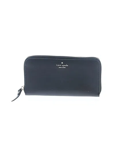 Pre-owned Kate Spade New York Leather Wallet In Black