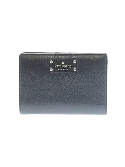 Pre-owned Kate Spade New York Leather Wallet In Black