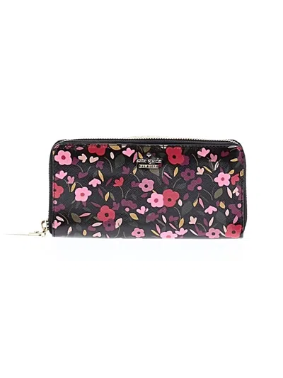 Pre-owned Kate Spade New York Leather Wallet In Black