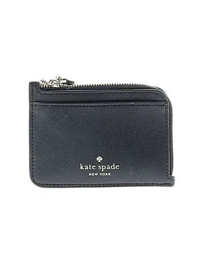 Pre-owned Kate Spade New York Leather Wallet In Black