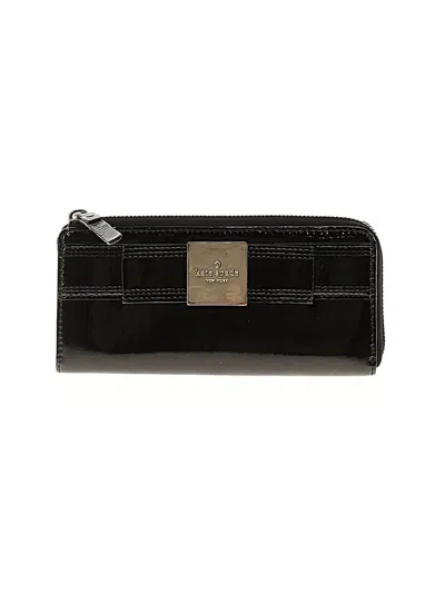 Pre-owned Kate Spade New York Leather Wallet In Black
