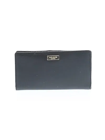 Pre-owned Kate Spade New York Leather Wallet In Black