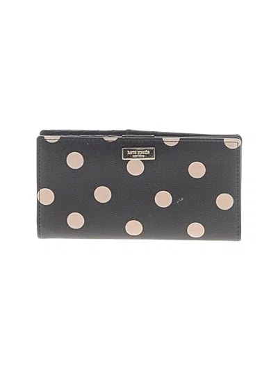 Pre-owned Kate Spade New York Leather Wallet In Black