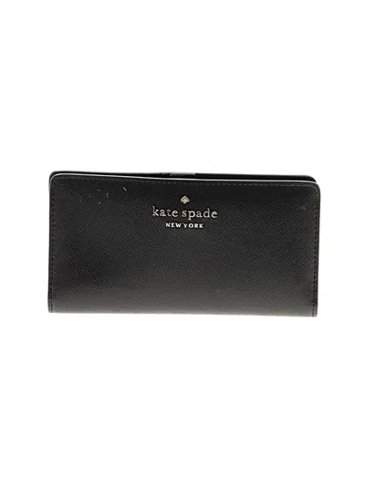 Kate Spade New York Leather Wallet In Black