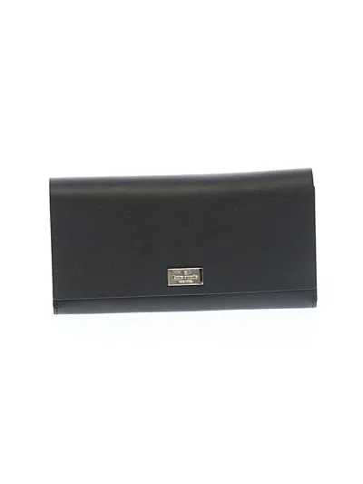 Pre-owned Kate Spade New York Leather Wallet In Black