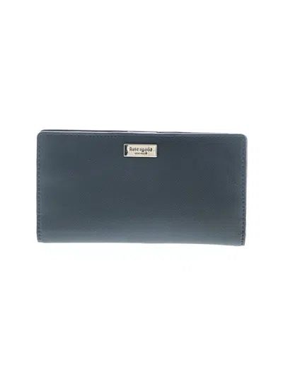 Pre-owned Kate Spade New York Leather Wallet In Blue