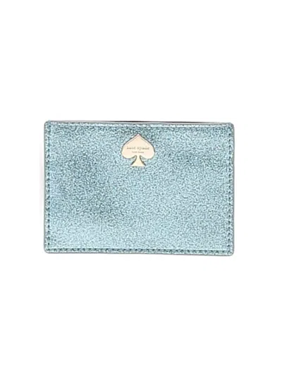 Pre-owned Kate Spade New York Leather Wallet In Blue
