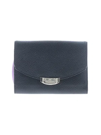 Pre-owned Kate Spade New York Leather Wallet In Blue