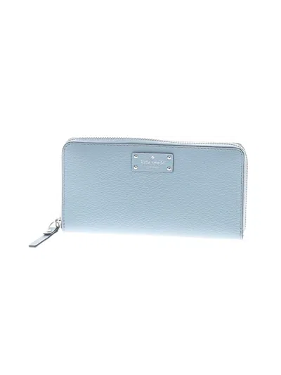Pre-owned Kate Spade New York Leather Wallet In Blue
