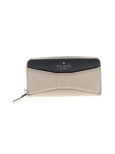 Pre-owned Kate Spade New York Leather Wallet In Brown