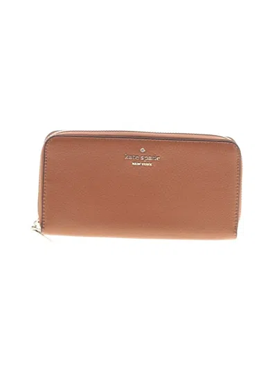 Pre-owned Kate Spade New York Leather Wallet In Brown