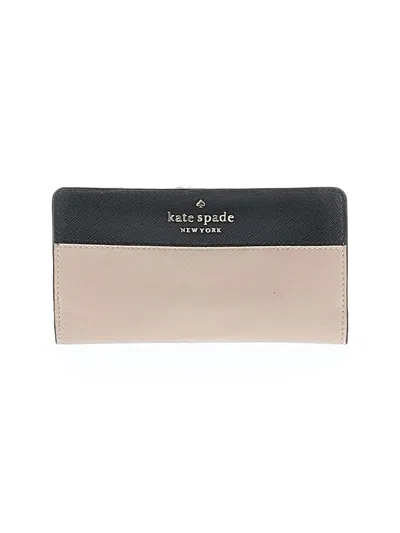 Pre-owned Kate Spade New York Leather Wallet In Brown
