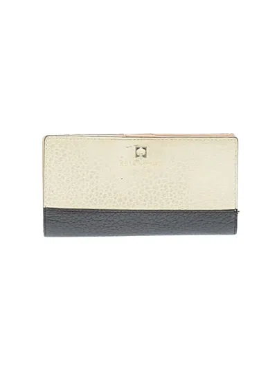 Pre-owned Kate Spade New York Leather Wallet In Gray
