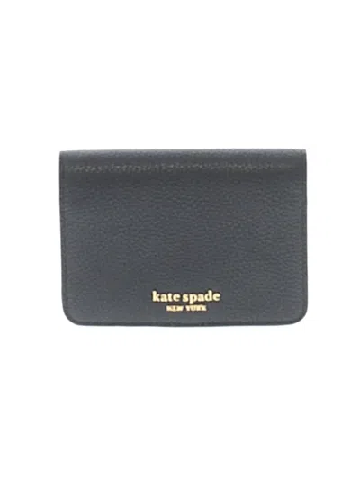 Pre-owned Kate Spade New York Leather Wallet In Gray