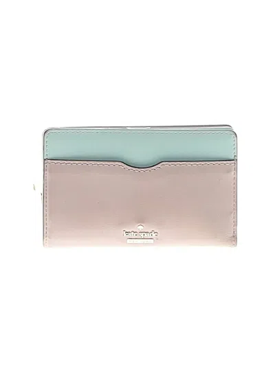 Pre-owned Kate Spade New York Leather Wallet In Gray