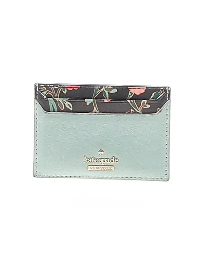 Pre-owned Kate Spade New York Leather Wallet In Green
